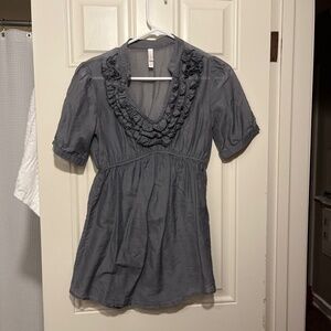 Gray tunic